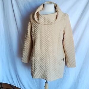 Soft Surroundings Shelby quilted pullover size XL
